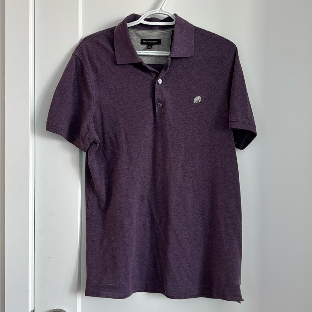 Banana Republic Purple Polo